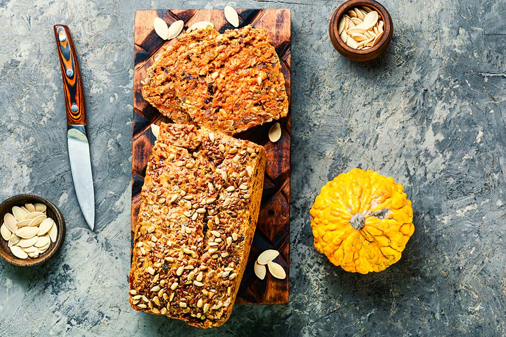 veganes-kuerbisbrot